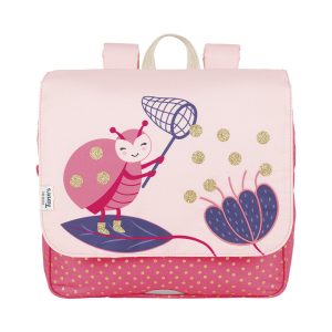 Cartable souple Fleur L’école des Tann’s