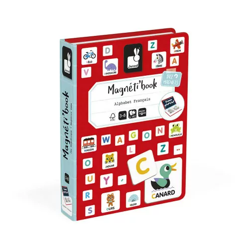 Magnéti’book alphabet français, 142 magnets