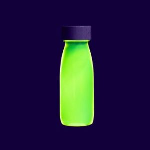 Bouteille sensorielle fluo jaune