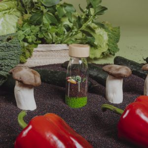 Bouteille sensorielle légumes
