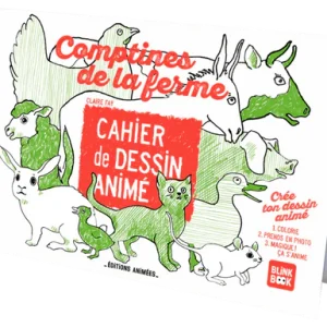 Cahier de dessin animées – Les comptines de la ferme