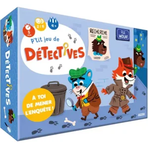 P’tits jeux : p’tit jeu de détectives : à toi de mener l’enquête