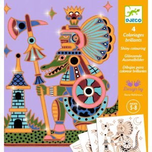 Coloriages brillants guerriers animaux