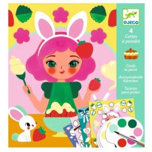 Cartes à peindre – Le goûter
