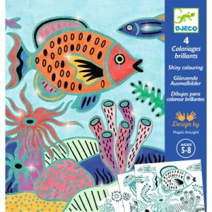 Coloriages brillants sous la mer
