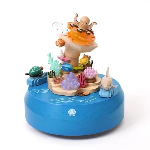 Veilleuse musicale animaux marins