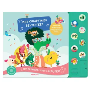 Mes premiers livres à écouter – Mes comptines revisitées