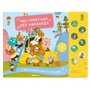 Mes premiers livres à écouter – Mes comptines des vacances
