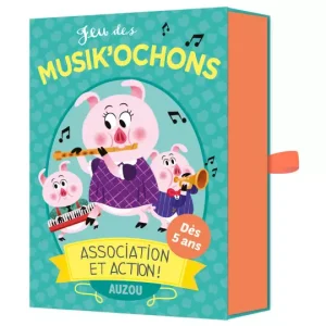 Jeux de cartes – Jeu des musik’ochons – Association et action !
