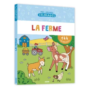 Mes grands coloriages – La ferme