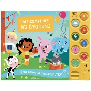 Mes premiers livres à écouter – Mes comptines des émotions