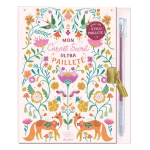 Ma papeterie créative – Mon carnet secret ultrapailleté