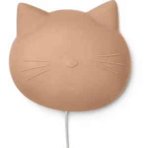 applique murale chat rose