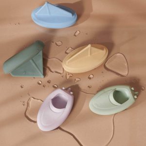 Jouets de Bains Lot de 3 Bateaux Rosés –