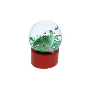 Petite boule à neige dinosaure