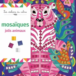 Mosaiques mousse jolis animaux
