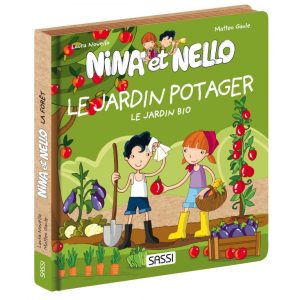Le jardin bio – Nina et Nello, Le jardin potager
