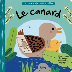 Le Canard – Fais tourner les images pour animer les pages !