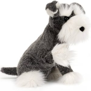 Peluche chien  Schnauzer