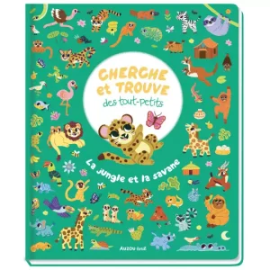 Cherche et trouve des tout-petits – La jungle et la savane