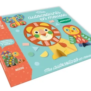 Mes autocollants en mousse Animaux – 5 animaux silhouette à créer !