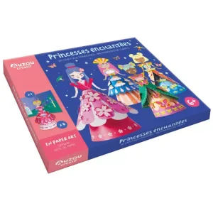 Princesses enchantées en paper art