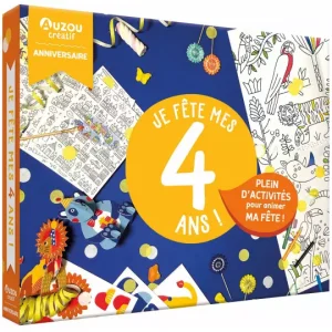 Mon coffret d’anniversaire – Je fête mes 4 ans !