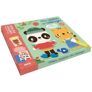 Mon coffret d’artiste – Mon atelier de collage – J’habille mes animaux