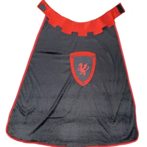 Cape Kamelot noire – taille unique