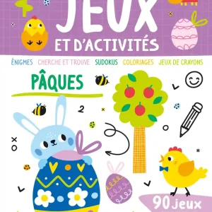 mon grand bloc de jeux et d’activité – Pâques