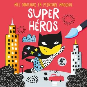 Super héros – Avec 1 pinceau