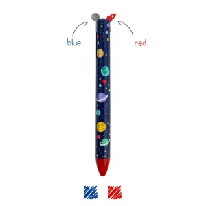 Stylo à Bille à deux Couleurs espace  – Click&Clack