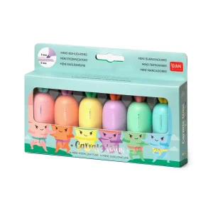 Set de 6 Mini Surligneurs – Carrate Team