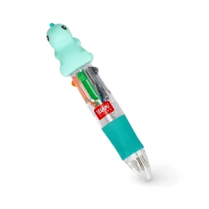 Mini Stylo à Bille 4 Couleurs – Mini Magic Rainbow – dino