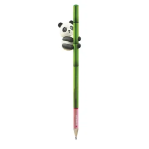 Crayon avec gomme panda
