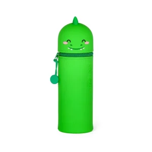 Trousse en Silicone Souple 2-en-1 Dino