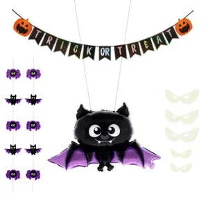 Set Décoration Porte Halloween – Trick Or Treat