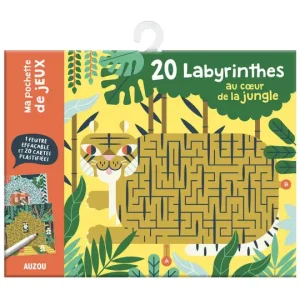 Ma pochette de jeux – 20 labyrinthes au coeur de la jungle