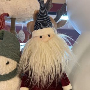 pere noel chapeau rayé marine
