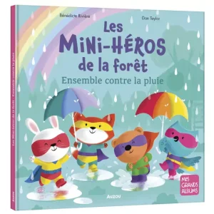 Les mini-héros de la forêt – Ensemble contre la pluie