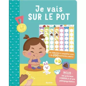 Je vais sur le pot – Mon cahier de gommettes