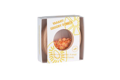 Donut sensoriel orange