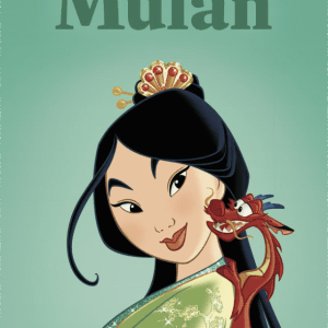 Carte Mulan  pour conteuse Yoto