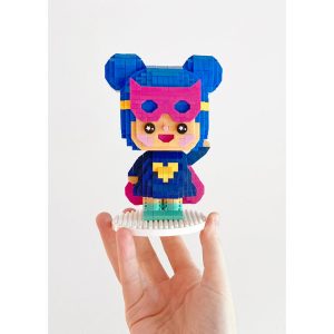 Mini briques super héroïne