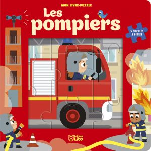 Livre puzzle – les pompiers