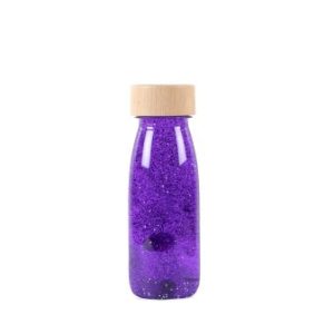 Bouteille sensorielle violette
