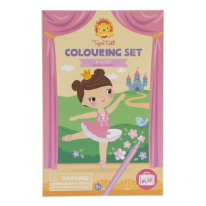 Set de coloriage ballerine