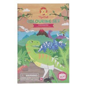 Set de coloriage dinosaures