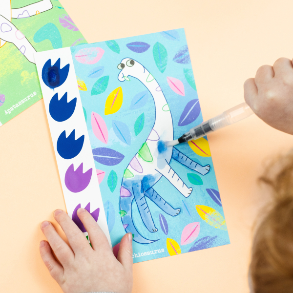 Peintures dinosaures
