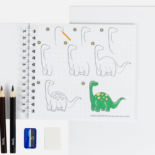 Apprendre à dessiner les dinosaures